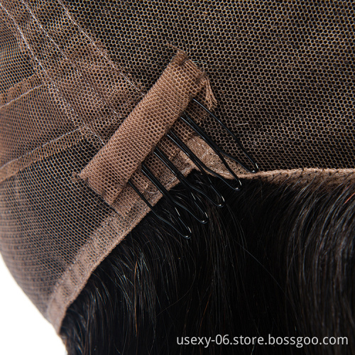 The New Products 100% Virgin Straight Hair Weave Silky Base 360 Lace Frontal Closure